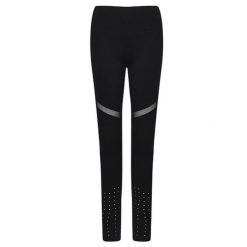Legginsy Panelowe Damskie. Czarne legginsy damskie TOMBO, l, bez wzorów, trekkingowe. Za 186.99 zł.