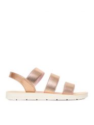 DeeZee Sandały CEO-CSS20370-17 Złoty. Żółte sandały dziewczęce DeeZee, z materiału, bez zapięcia. Za 59.99 zł.