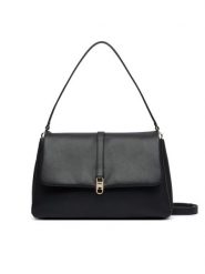 Tommy Hilfiger Torebka Th Libre Satchel AW0AW19197 Czarny. Czarne torebki do ręki damskie Tommy Hilfiger, bez wzorów, ze skóry, bez dodatków. Za 699.99 zł.
