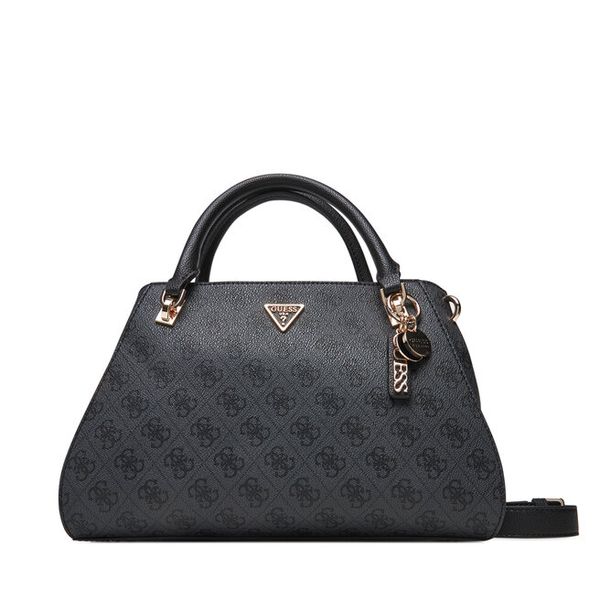 Torebka Guess. Szare torebki do ręki damskie Guess, z aplikacjami, klasyczne, bez dodatków. Za 439.99 zł.