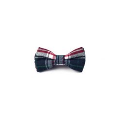 MUCHA MĘSKA BAWEŁNIANA GOTOWA BLUE PLAID. Niebieskie krawaty i muchy R3s men's accessories, z bawełny. Za 49.00 zł.