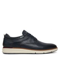 Półbuty Pikolinos. Niebieskie półbuty na co dzień męskie Pikolinos, bez zapięcia. Za 639.99 zł.