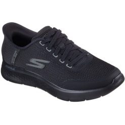 Adidasy Skechers Go Walk Flex - Netro, Mężczyźni. Czarne buty sportowe męskie Skechers, bez zapięcia, na fitness i siłownię. Za 490.00 zł.