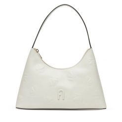 Torebka Furla. Białe torebki do ręki damskie Furla, bez wzorów, klasyczne, bez dodatków. Za 959.99 zł.