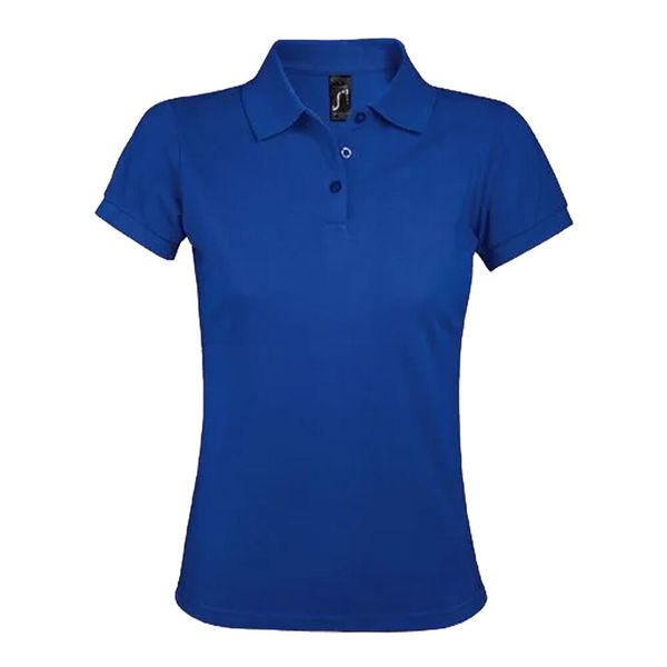 Damska Koszulka Polo Prime. Niebieskie koszulki sportowe damskie SOL'S, s, bez wzorów, bez kołnierzyka, bez ramiączek. Za 98.99 zł.