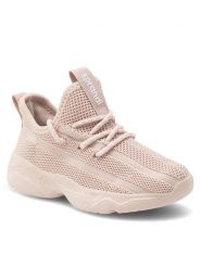 Sprandi Sneakersy CP23-6003 Beżowy. Brązowe buty sportowe dziewczęce Sprandi, bez wzorów, z materiału, bez zapięcia. Za 89.99 zł.