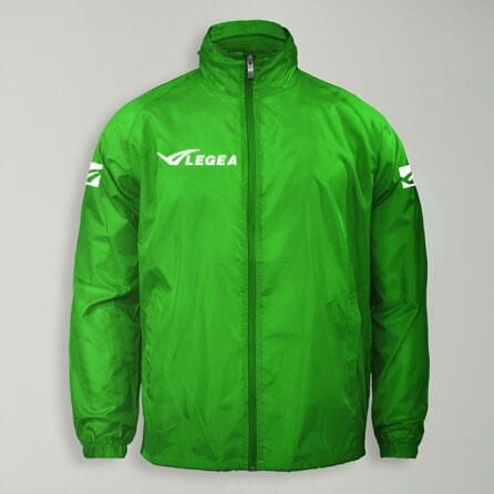 Kurtka przeciwdeszczowa ITALIA SPECIAL dla dorosłych zielona. Zielone kurtki męskie Legea, m, bez wzorów. Za 70.00 zł.