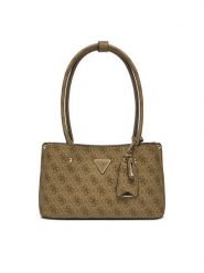 Guess Torebka HWSG87 78090 Beżowy. Brązowe torebki do ręki damskie Guess, z aplikacjami, ze skóry, bez dodatków. Za 339.99 zł.