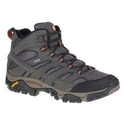 Buty trekkingowe męskie Merrell Moab 3 Mid Gtx. Brązowe trekkingi męskie Merrell, trekkingowe. Za 789.00 zł.