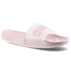 Różowe Klapki Big Star Damskie Buty Na Lato. Czerwone klapki damskie Big Star, bez wzorów, biznesowe, bez obcasa. Za 69.99 zł.