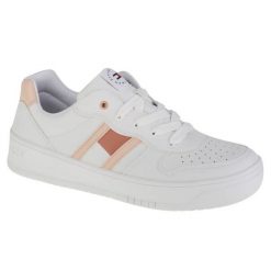 Buty Tommy Hilfiger Low Cut Lace-Up Sneaker T3A4-32143-1351X134 białe. Białe obuwie sportowe damskie bez wzorów, z gumy. Za 435.47 zł.
