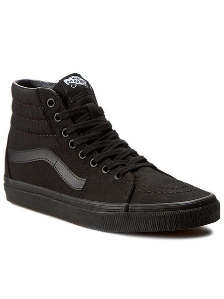 Vans Tenisówki Sk8-Hi VN000TS9BJ4 Czarny. Czarne buty sportowe męskie Vans, bez wzorów, z materiału, bez zapięcia. Za 239.99 zł.