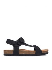 Lasocki Young Sandały CEO-CI12-AIR-03 Czarny. Czarne sandały chłopięce Lasocki Young, z nubiku, bez zapięcia. Za 129.99 zł.