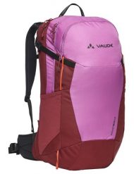 Plecaki 20-29L Damski Wizard 22+4. Czerwone plecaki damskie Vaude, bez wzorów, z materiału. Za 679.35 zł.