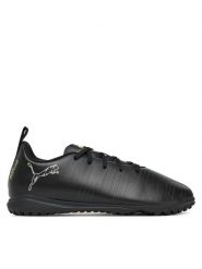Puma Buty do piłki nożnej Future 8 Play Tt Jr 108626 02 Czarny. Czarne buty sportowe chłopięce Puma, bez wzorów, ze skóry, bez zapięcia, do piłki nożnej. Za 179.99 zł.
