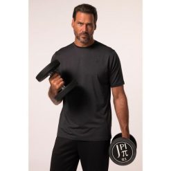 Męska Koszulka funkcyjna fitness rękaw 1/2 szybkoschnący do roz. 7 XL. Czarne koszulki sportowe męskie JAY-PI, m, bez wzorów, z bawełny, bez kołnierzyka, bez ramiączek, na fitness i siłownię. Za 143.99 zł.