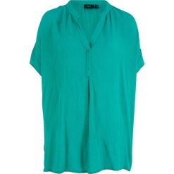 Shirt tunikowy z kory bonprix szmaragdowy. Bluzki damskie marki bonprix. Za 74.99 zł.