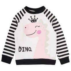 Garnamama Bluza Dziewczęca 110 Biała. Bluzy dla dziewczynek Garnamama. W wyprzedaży za 48.00 zł.