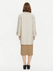 Marella Trencz Fattore 2413021091 Beżowy Relaxed Fit. Brązowe płaszcze damskie Marella, bez wzorów, z bawełny, bez kaptura. Za 1,799.00 zł.