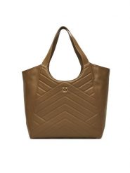 PINKO Torebka Tote Bag PE 25 PLTT 104536 A2AO Zielony. Zielone torebki do ręki damskie Pinko, bez wzorów, ze skóry, bez dodatków. Za 1,329.00 zł.
