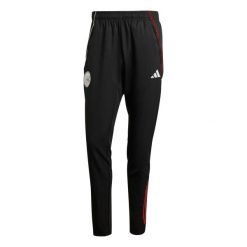 Spodnie dresowe Ajax Amsterdam 2025/26. Białe spodnie sportowe męskie Adidas, bez wzorów, z dresówki, do piłki nożnej. Za 274.00 zł.