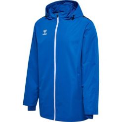 Kurtka wodoodporna Hummel Authentic. Niebieskie kurtki męskie Hummel, m, bez wzorów, bez kaptura. Za 361.50 zł.