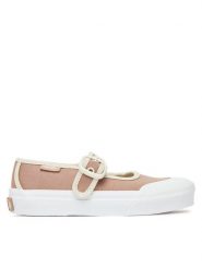Vans Baleriny Mary Jane VN000CYCBF21 Brązowy. Brązowe baleriny dziewczęce Vans, bez wzorów, z materiału, bez zapięcia. Za 159.99 zł.