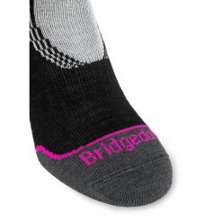 Skarpety narciarskie Bridgedale Ski Easy On Merino P. Szare skarpety damskie Bridgedale, bez wzorów. Za 74.99 zł.
