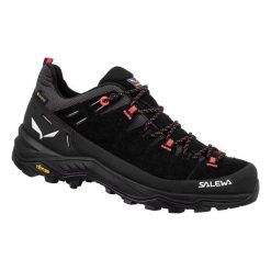 Damskie buty trekkingowe Salewa ALP Trainer 2 GTX. Czarne trekkingi damskie Salewa, trekkingowe, gore-tex. Za 859.99 zł.