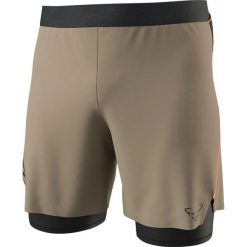Szorty Dynafit Alpine Pro. Brązowe krótkie spodenki sportowe męskie Dynafit, m, bez wzorów, z materiału, do biegania. Za 370.85 zł.