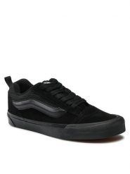 Vans Tenisówki Knu Skool VN0009QCBKA1 Czarny. Czarne trampki i tenisówki damskie Vans, bez wzorów, ze skóry, bez zapięcia. Za 229.99 zł.