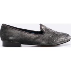 Lauren Ralph Lauren - Mokasyny. Czarne mokasyny damskie Lauren Ralph Lauren, z materiału. W wyprzedaży za 239.90 zł.