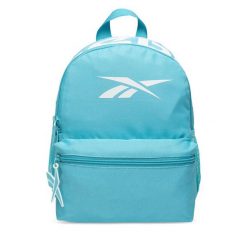 Plecak Reebok. Niebieskie plecaki damskie Reebok, bez wzorów, sportowe. Za 89.99 zł.