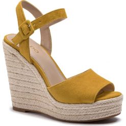 Espadryle ALDO - Ybelani 59188685 69. Żółte klapki damskie Aldo, bez wzorów, ze skóry ekologicznej, bez obcasa, na obcasie, bez zapięcia. W wyprzedaży za 319.00 zł.