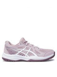 Asics Buty halowe Upcourt 6 Gs 1074A045 Różowy. Czerwone buty sportowe dziewczęce Asics, bez wzorów, ze skóry, bez zapięcia. Za 249.99 zł.