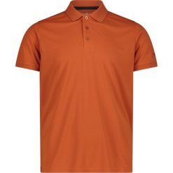 Koszulka męska turystyczna CMP 3T60077. Brązowe koszulki polo męskie CMP, na lato, m, bez wzorów, z materiału, bez kołnierzyka, bez ramiączek, trekkingowe. Za 73.99 zł.
