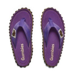 Japonki damskie GUMBIES ISLANDER FLIP-FLOPS WOMEN. Fioletowe klapki damskie Gumbies, bez wzorów, bez obcasa. Za 94.99 zł.
