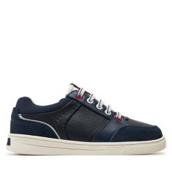 Sneakersy Mayoral. Niebieskie półbuty chłopięce Mayoral, bez wzorów, bez zapięcia. Za 209.99 zł.