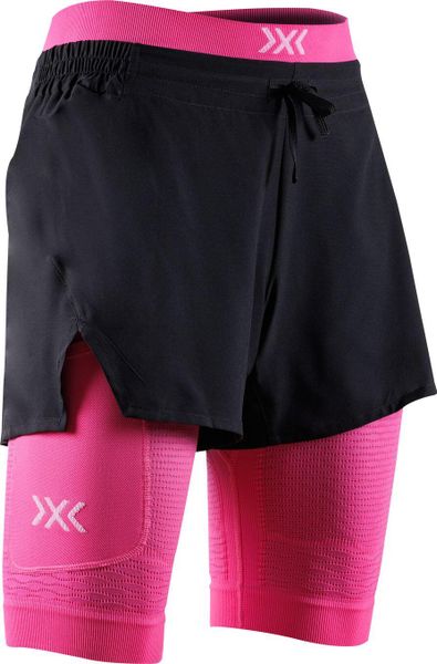Damskie szorty 2 w 1 X-Bionic Effektor. Czarne szorty damskie X Bionic, m, bez wzorów. Za 620.00 zł.