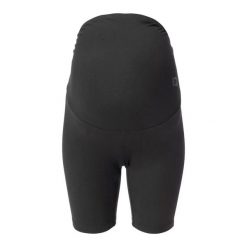 Szorty damskie IQ Intelligence Quality Acaria II. Czarne szorty sportowe damskie IQ, l, z aplikacjami, z elastanu, sportowe, na fitness i siłownię. Za 131.46 zł.