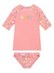 Roxy Komplet t-shirt i kąpielówki Roxy Dot ERLWR03328 Różowy. Czerwone t-shirty i topy dla dziewczynek Roxy, bez wzorów, z syntetyku, bez ramiączek. Za 179.99 zł.
