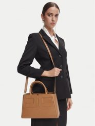 Elisabetta Franchi Torebka BS-06A-66E2-V440 Brązowy jasny. Brązowe torebki do ręki damskie Elisabetta Franchi, bez wzorów, bez dodatków. Za 1,879.00 zł.