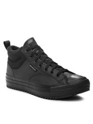 Converse Trzewiki Chuck Taylor All Star Malden Street Boot A04478C Czarny. Czarne botki męskie Converse, bez wzorów, ze skóry, retro, bez zapięcia. Za 329.99 zł.