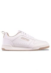 Buty męskie trampki sportowe Lotto TOCO BC. Białe trampki męskie Lotto, bez wzorów, z materiału, sportowe, przed kostkę, bez zapięcia. Za 128.00 zł.