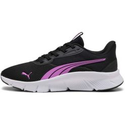 Buty sportowe Puma Flexfocus Lite Modern Woven. Czarne obuwie sportowe damskie Puma, bez wzorów, z materiału, trekkingowe. Za 290.00 zł.