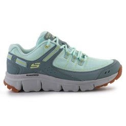 Buty Skechers Stamina At - Artists Bluff 180145-Sage niebieskie. Niebieskie obuwie sportowe damskie bez wzorów, ze skóry, trekkingowe. Za 367.32 zł.