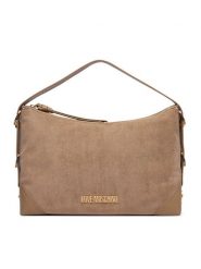 LOVE MOSCHINO Torebka JC4090PP1PLD110A Beżowy. Brązowe torebki do ręki damskie Love Moschino, bez wzorów, ze skóry, bez dodatków. Za 949.99 zł.