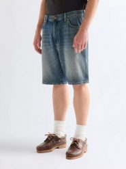 MESKIE SZORTY WRANGLER COWBOY SHORTS DUSK 112378441. Szorty męskie Wrangler, bez wzorów, z jeansu. Za 159.99 zł.