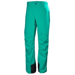 Spodnie narciarskie Helly Hansen Legendary. Zielone spodnie snowboardowe męskie Helly Hansen, bez wzorów, narciarskie. Za 841.50 zł.