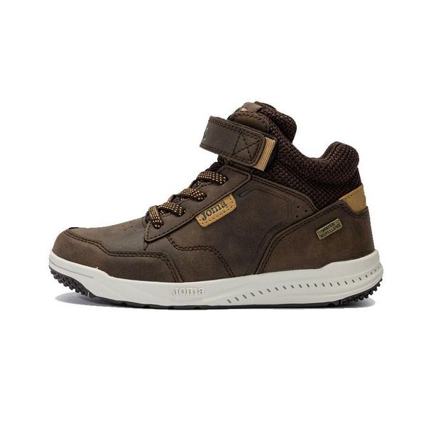 Buty sportowe Sneakersy chłopięce, J.Torcon Jr 24 JTORCW. Brązowe buty sportowe chłopięce Joma, bez wzorów, sportowe, bez zapięcia. Za 149.99 zł.